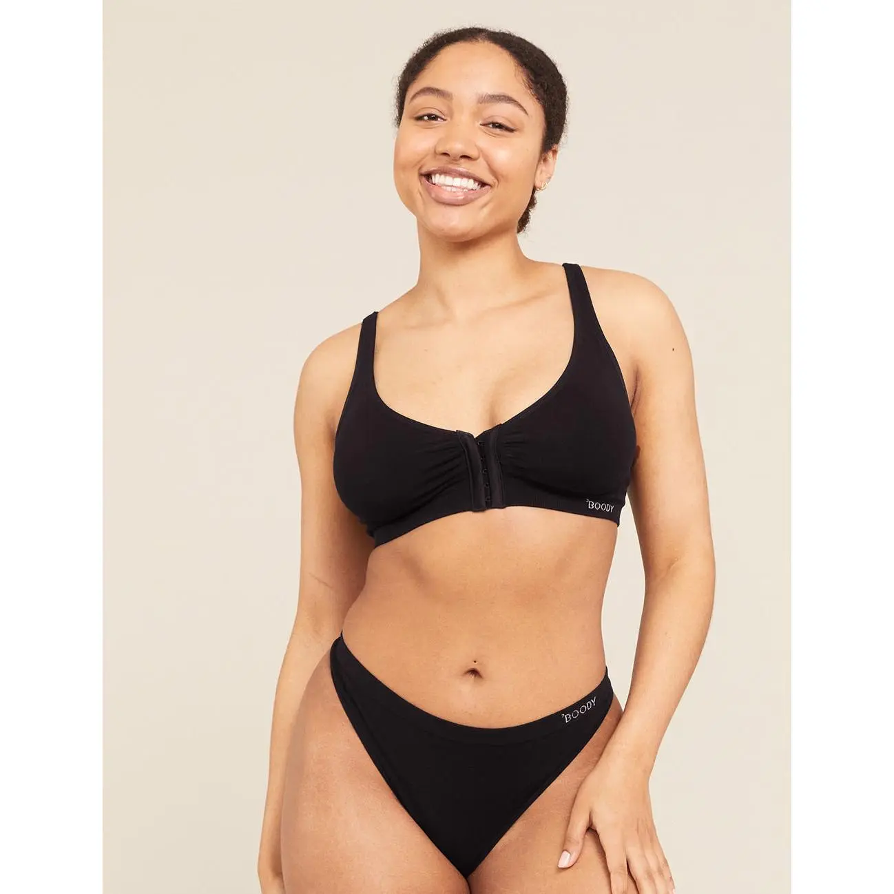 Post Surgery Bra - Black