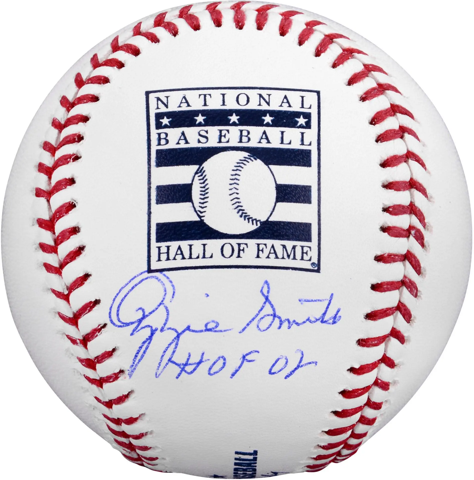 Ozzie Smith St. Louis Cardinals Autographed Hall of Fame Baseball with "HOF '02" Inscription - Fanatics Authentic Certified