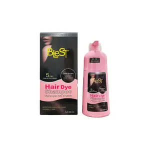Blest Dark Brown Hair Dye Shampoo
