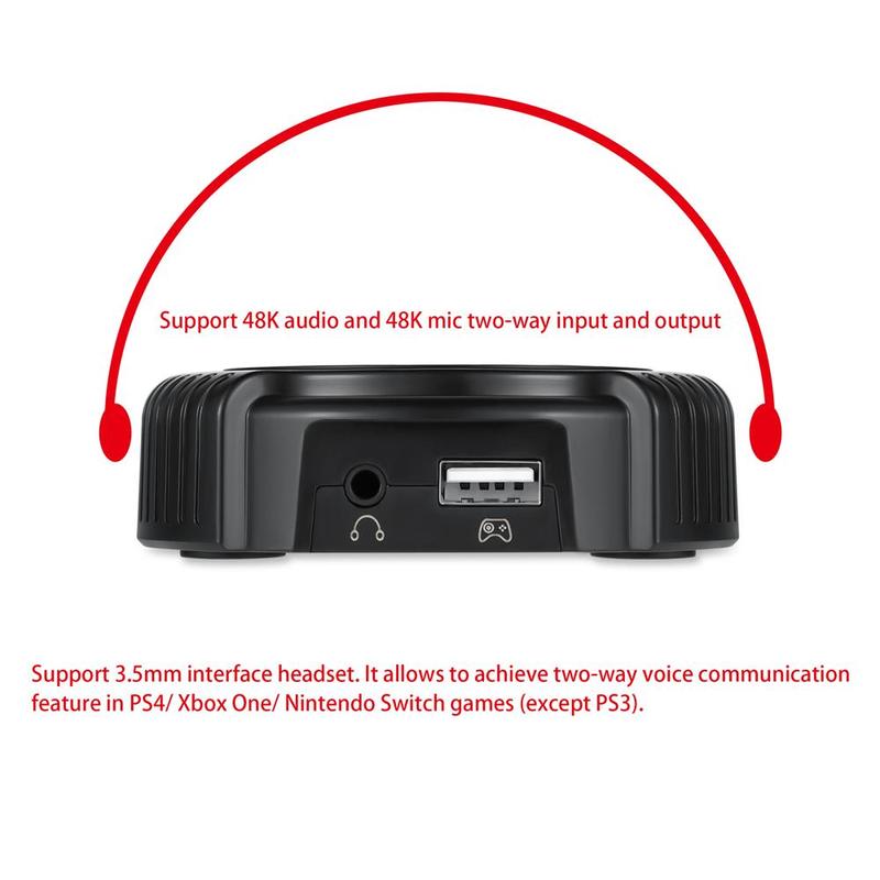 C91 AimBox Keyboard Mouse Adapter for PS4/Xbox/Switch | 0.8ms Ultra-Low Latency MnK Converter | Plug & Play FPS/RTS Gaming for Warzone/Apex Legends/R6 Siege | Dual-Chip Stability