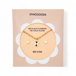 BEE & DAISY | Kids Necklace & Earrings Set