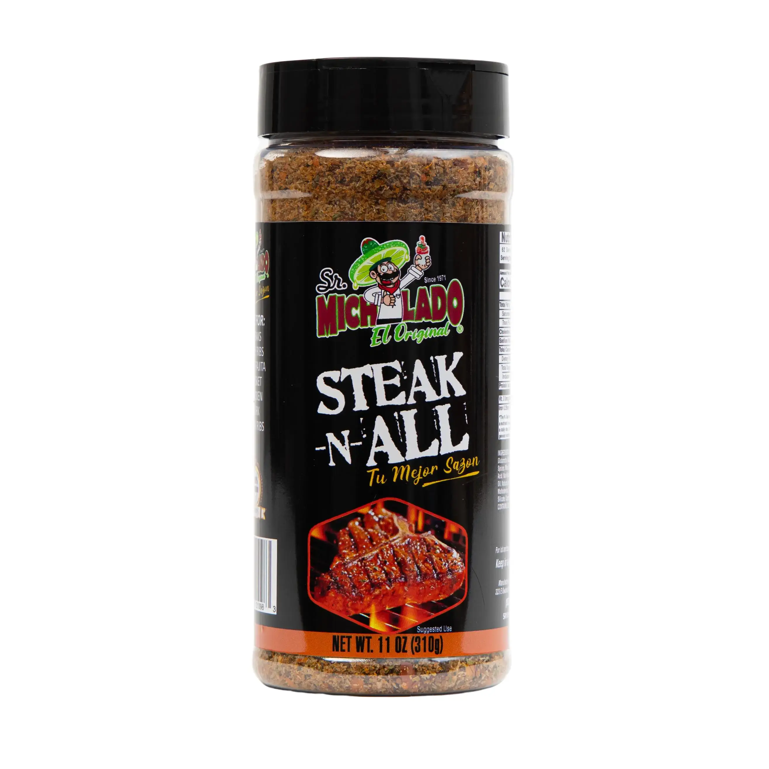 STEAK-N-ALL Seasoning - Sr. Michelado - Bottle Spice Flavor powder seasoning STEAK-N-ALL Seasoning - Sr. Michelado - Bottle Spice Flavor powder seasoning