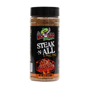 STEAK-N-ALL Seasoning - Sr. Michelado - Bottle Spice Flavor powder seasoning