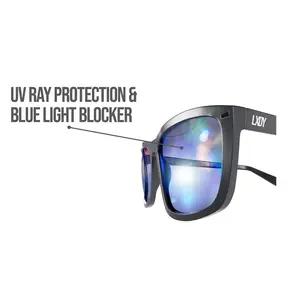 Anti-Blue Light UV Rays Protection Screen Glasses (Plastic)