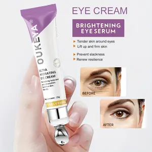 OUKEYA Hydrate Eye Cream | Comfort Repair Moisturizer Skincare For Dark Circles, Puffiness, Moisture Anti wrinkle Eye Serum, Caffeine Eye Care