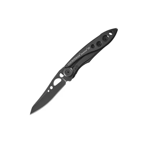 Leatherman Skeletool KB Folding Pocket Knife - 420HC Straight Stainless Steel Slim EDC Tool, 2.6" Quick Slice Blade, Bottle Opener, Whittling Gear, EDC Survival Equipment, Outdoor Multifunctional Gear, Mens Gifts, Unique Gifts for Man