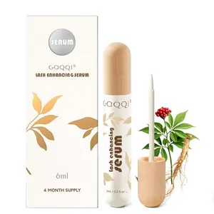 Lash Serum for Eyelash Growth, Eyelash Serum for Longer, Fuller & Stronger Lashes, With Natural Formula for Sensitive Eyes, Prostaglandin-Free, Vegan & Cruelty-Free （6ml）