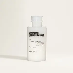 JUNOCO Jade  Clarifying Cleansing Powder - Facial Cleanser & Gentle Daily Exfoliator - 35 gr . With Hyaluronic Acid