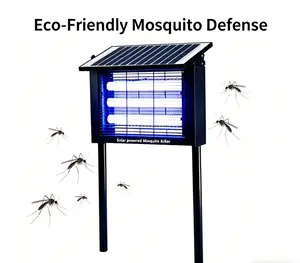 High-Efficiency Mosquito Killer Lamp – Solar Powered, Silent Operation, Ideal Pest Control for Patio, Garden & Camping