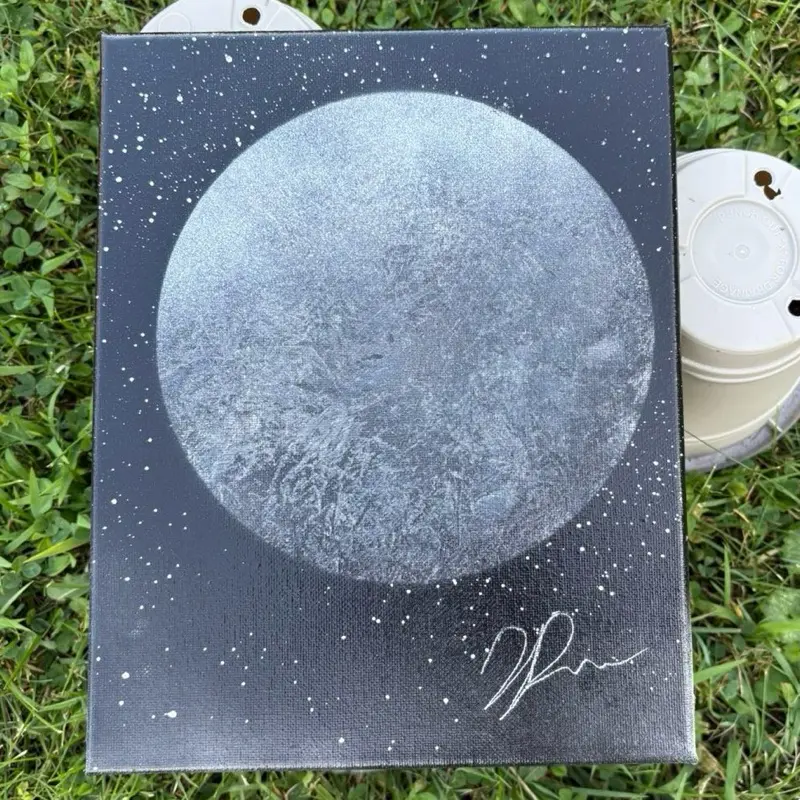 Custom 8x10 Spray Paint Art