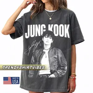 Jungkook Shirt: Arirang Tour Merch - Vintage Style Tee