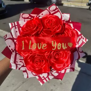 I love you bouquet eternal rose