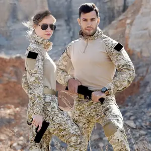 G2 frog suit training suit long-sleeved tactical suit ACU frog suit camouflage suit without protective gear