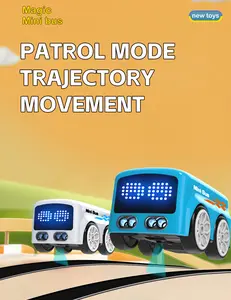 Smart Remote Control Mini Bus Toy Car for Kids Brushless Rtr Rc Stunt Cars Rc Cars