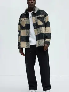 None Of That Matters Shacket - Black/combo