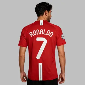 08 09 Retro RONALDO #7 Vintage Soccer Jerseys