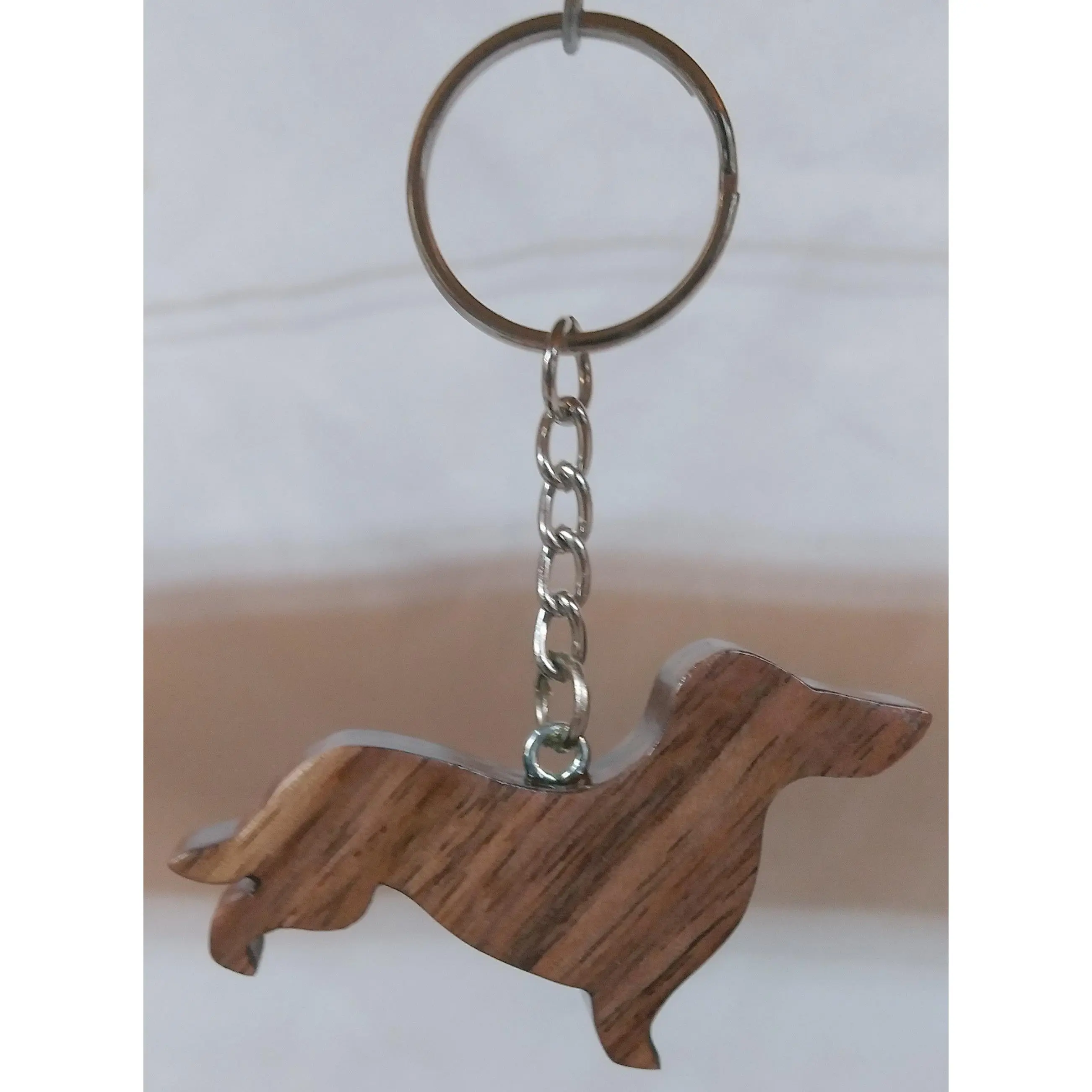 Daschund Keychain