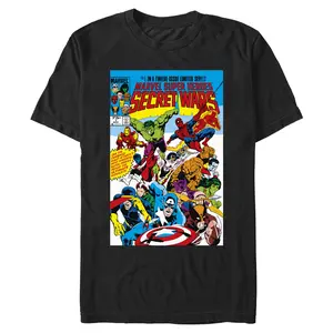Men's Marvel: Spider-Man Secret Wars 1 Cover T-Shirt