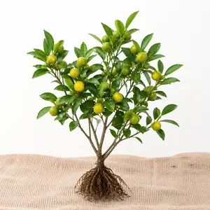 Easy to Grow Indoor Fruit Tree: Live Potted Lemon Plant for Beginners | Low Maintenance Potted Citrus Growth