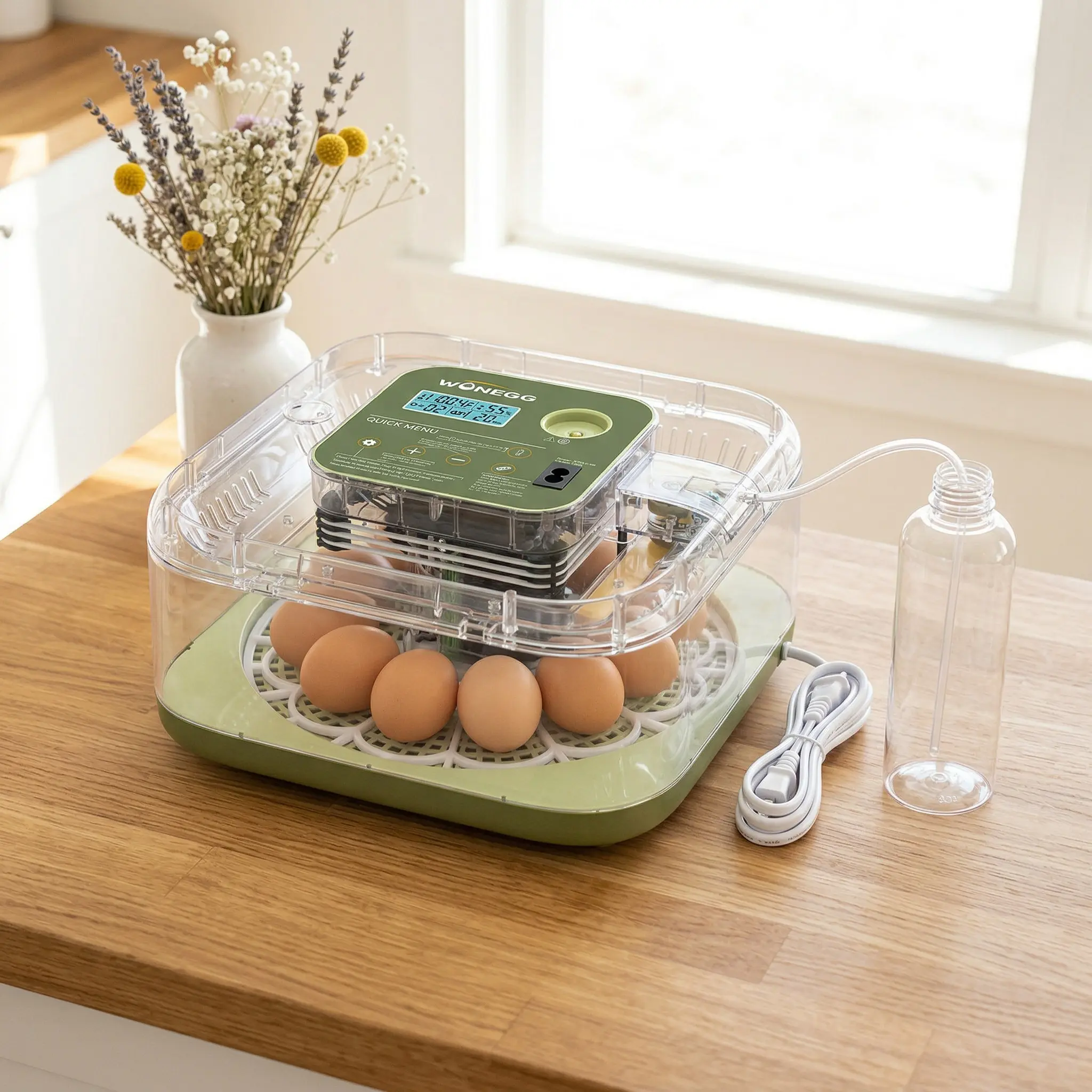 Fully Automatic Digital Control Egg Incubator for Goose, Farm Animal & Poultry Cage Accessories, Pet Supplies