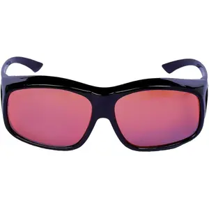 Extra Large Sunglasses that Fit Over Prescription Glasses Featuring (HD) Blue Blocker Driving Lenses for Men and Women