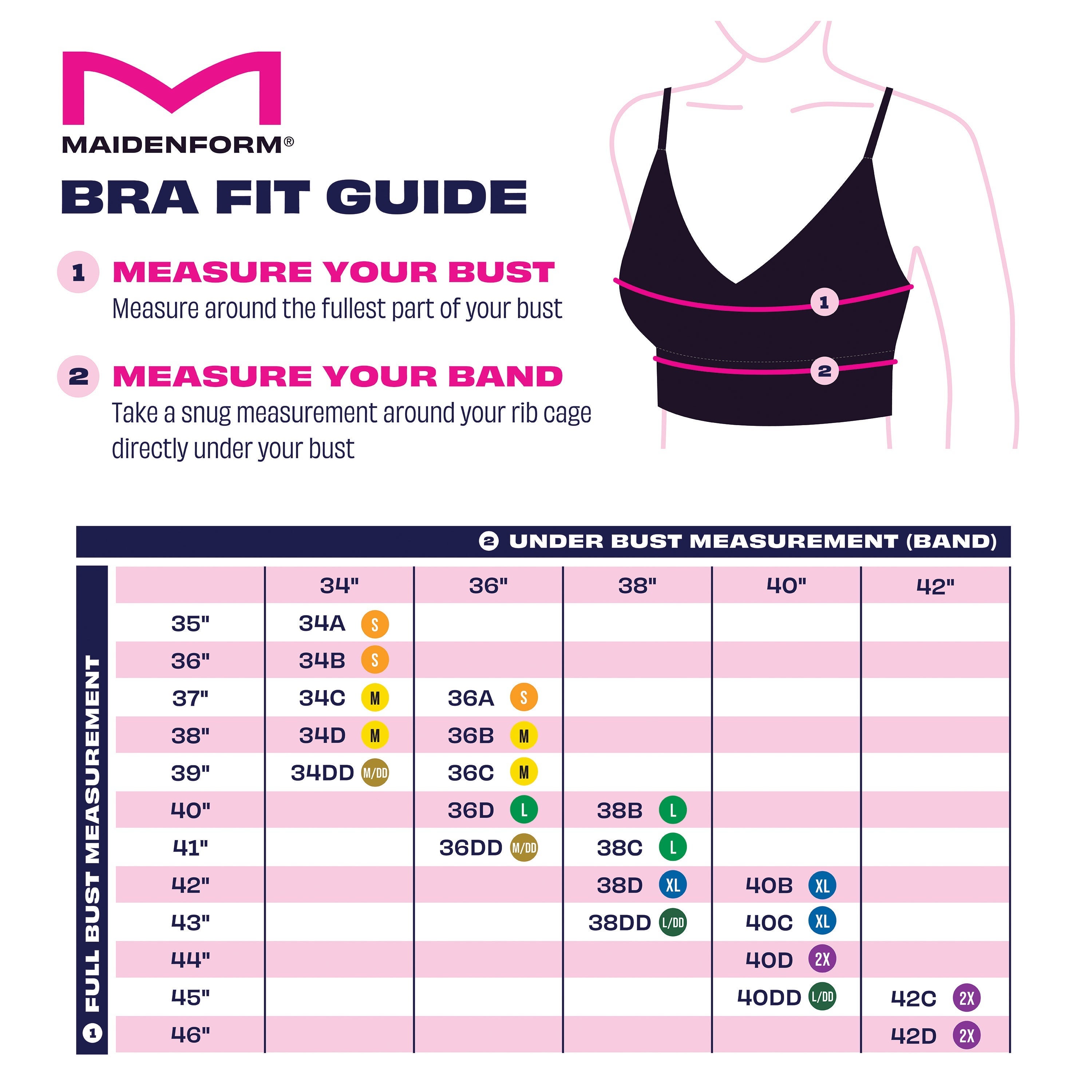 Maidenform Barely There Women's T-Shirt Bra, Spacer SmartZone® Cups, Breathable