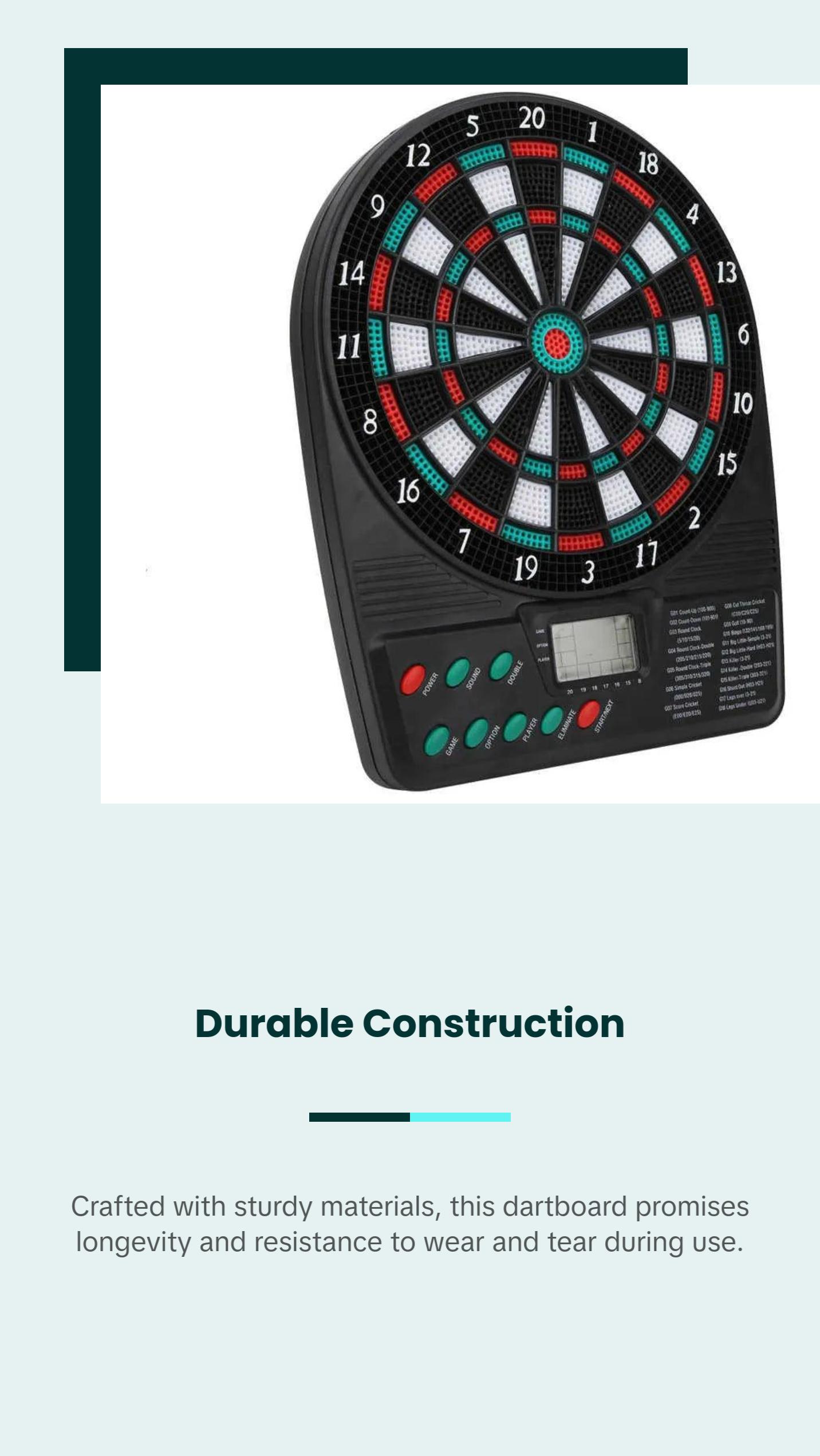 Soft Dart Board (Automatic Scoring)