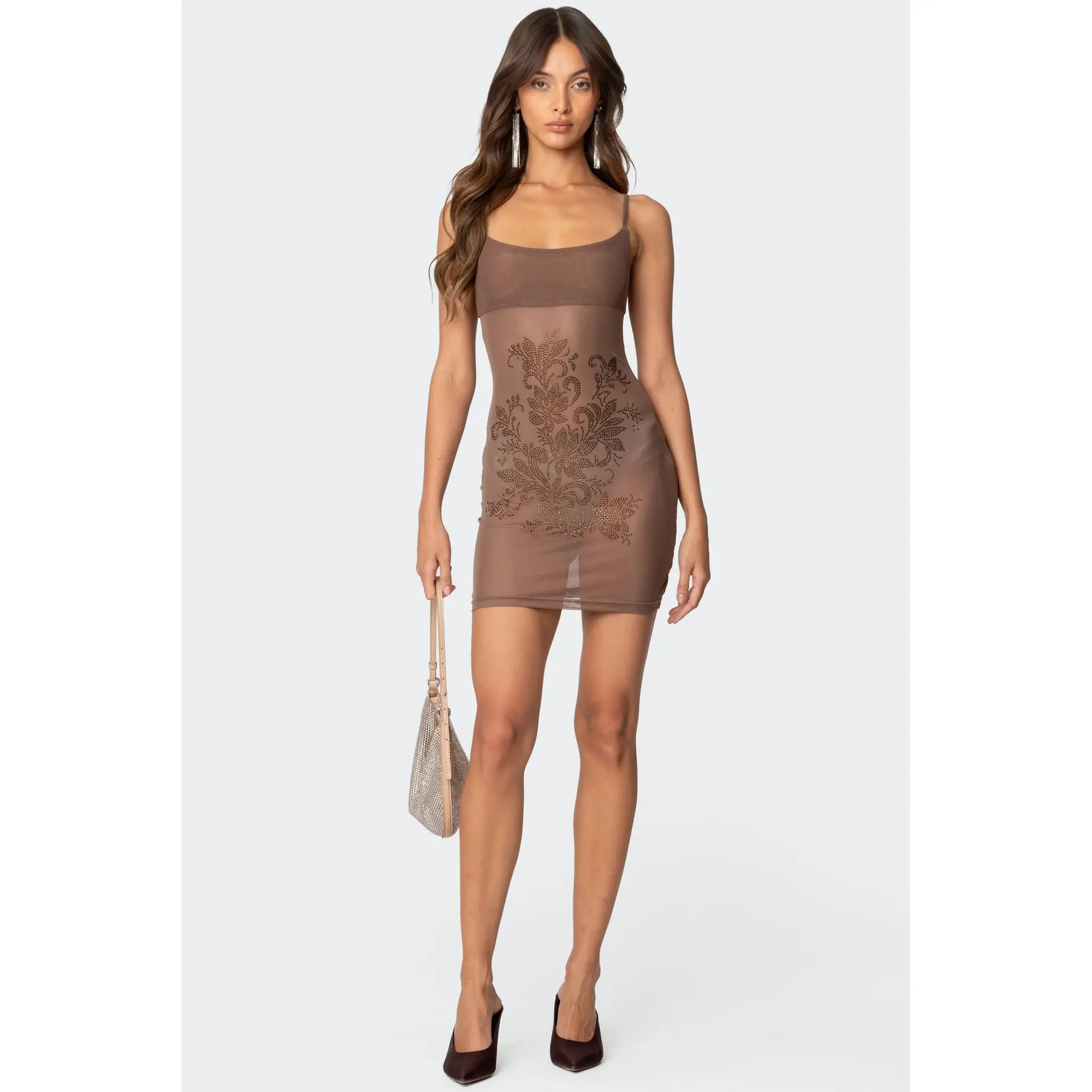 eloquent mini dress ivory - TikTok Shop
