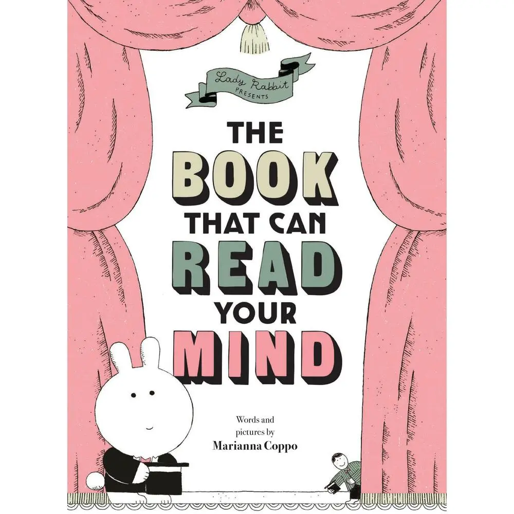 Used Copy Hardcover Book - "The Book That Can Read Your Mind" by Marianna Coppo, English Text, Illustrated Mind Reading Educational Supply