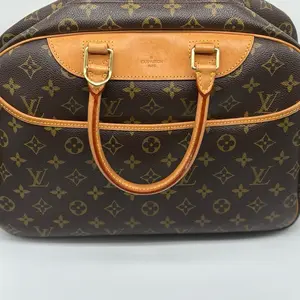 Pre-owned Louis Vuitton monogram canvas tote Deauville vintage