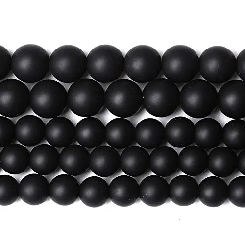 Matte Black Agate