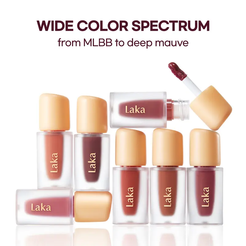 [Laka] Mini Fruity Glam Tint — Glossy Lip Tint with a Lightweight, Non-Sticky Feel that Leaves a Transfer-Proof Stain 2