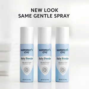 Summer's Eve Feminine Deodorant Spray – Baby Powder – 2 oz – Body Care Gentle (3 Pack)
