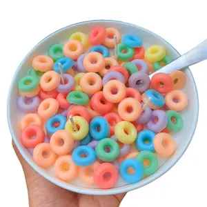 Fruit Loops Cereal Bowl Candle