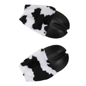 Cow Front Hooves Costume Gloves