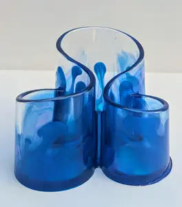 One-of-a-Kind Resin Holder - H2O