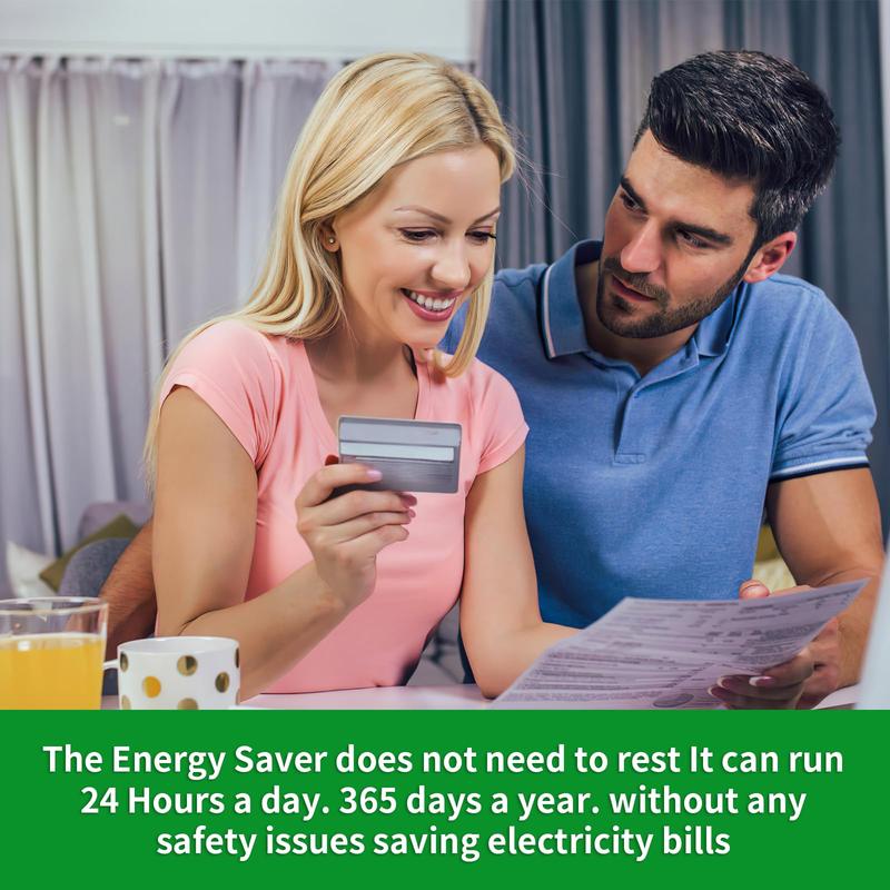 Smart Energy Saving Device, 2 Counts/set Electricity Saving Box, Household Energy Saver, Home Office