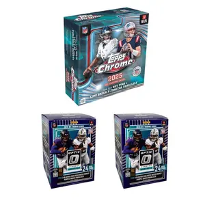 Box Break 1 - 1 - 2025 -Topps Chrome Mega & 2 2025 Optic Blasters!