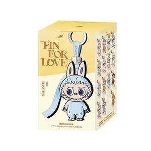 Pop Mart Labubu The Monsters Pin for Love Series Vinyl Plush Pendant A-M (1 PC)