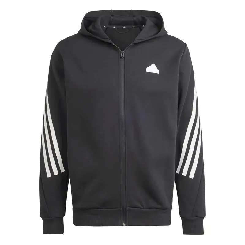adidas Mens Future Icons 3-Stripes Hoodie Casual Outerwear Casual - Black