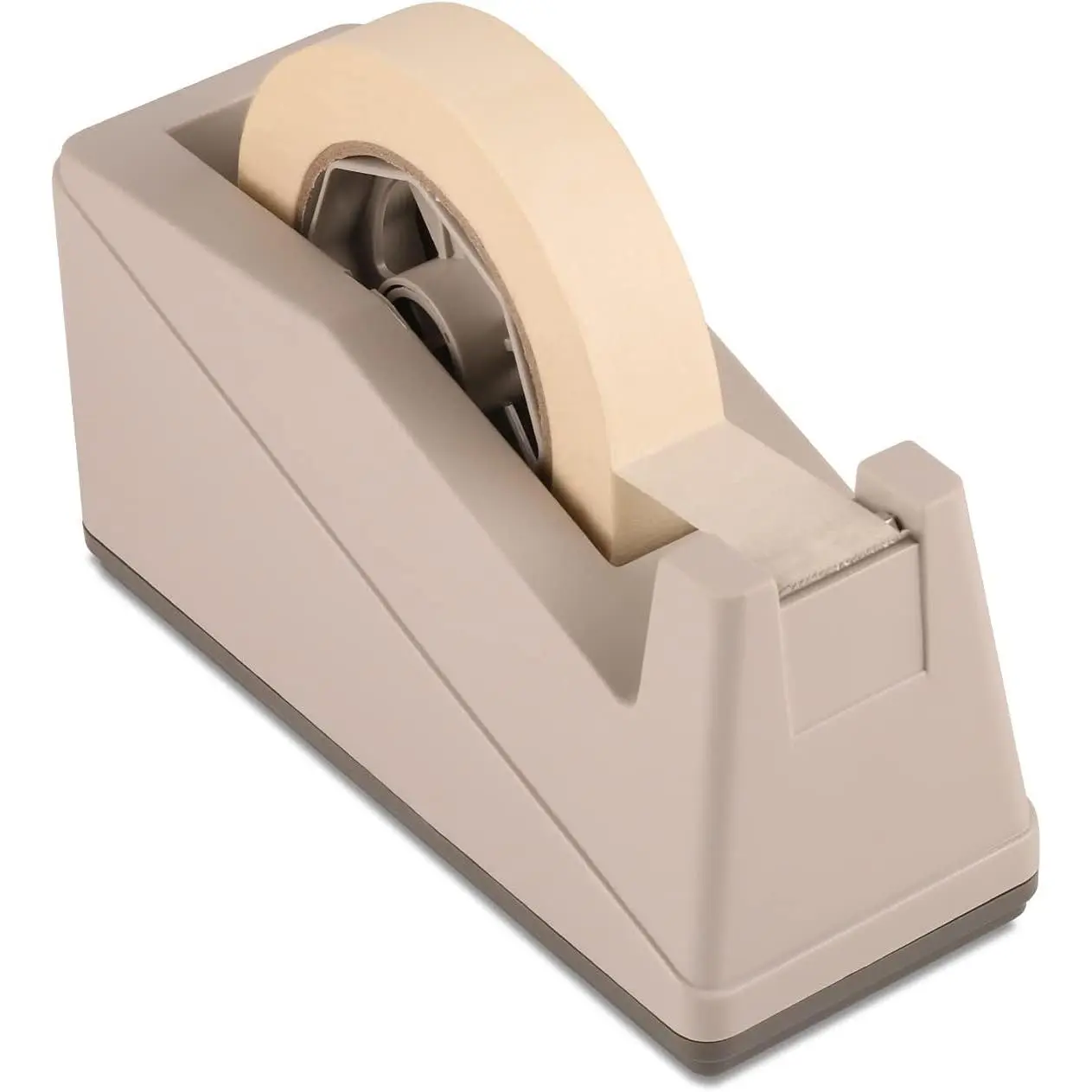 Desktop Tape Dispenser Holder with Large 3 inch Core for Masking, Heat Transfer, Painters, Freezer, Kitchen Tape