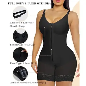 TCVC 1 Count Women's Shapewear Bodysuit, Butt Lifting And Tummy Control ﻿Jumpsuit For Women,Tight-Fitting Bodysuit,Sexy enceria, Slimmer And Curves Shapewear,Suitable For Various Occasions Full Body Shapewear Bodysuit, compression faja
