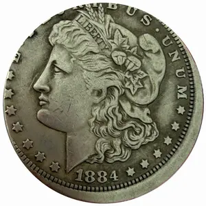1884 O Rare Morgan Dollar Coin With Error Die Collectible US World Coin