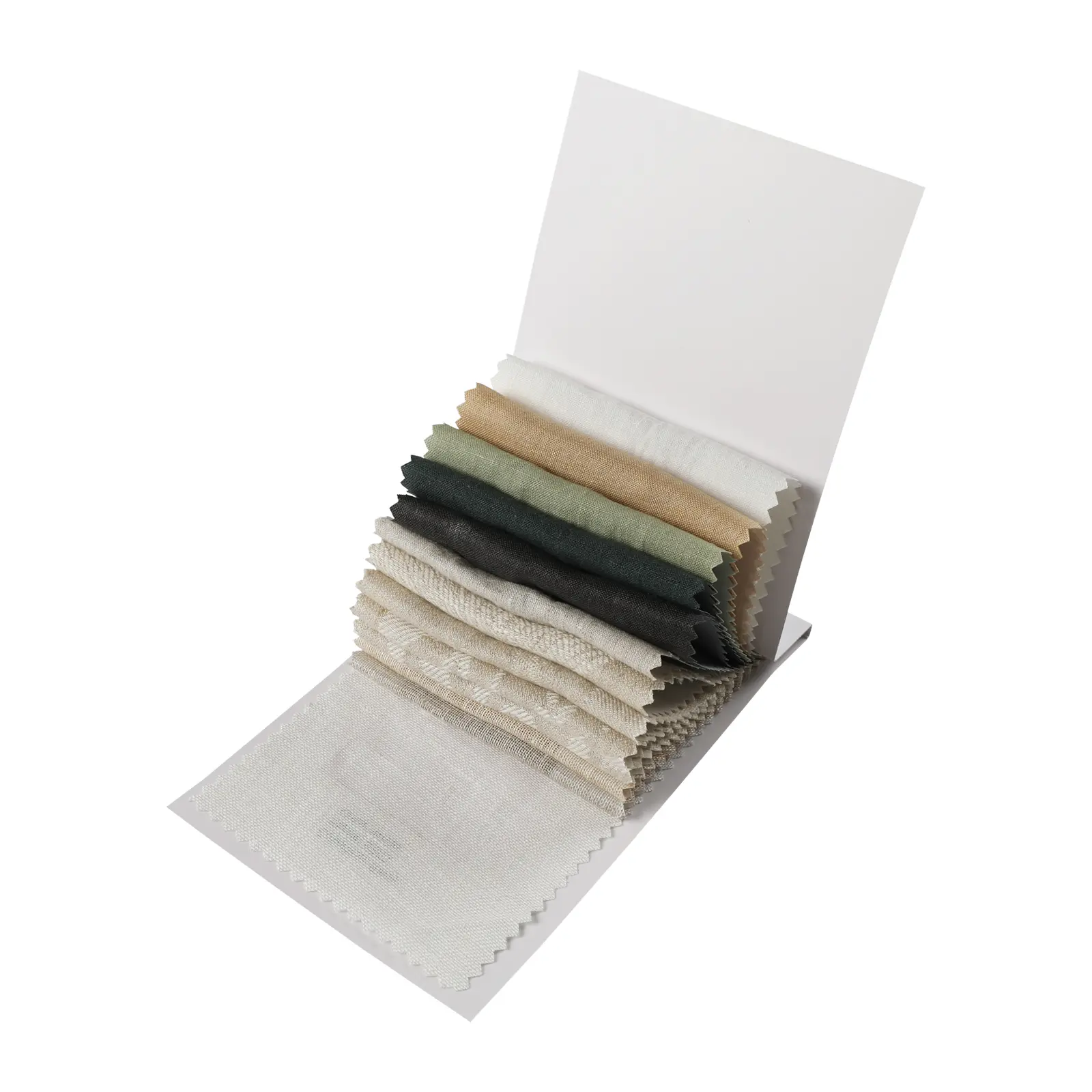 TWOPAGES Doris Lance Joy Linen 3 In 1 Sample Fabric Booklet - 13 Colorful Samples in Assorted Patterns Textile