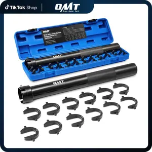 Orion Motor Tech Inner Tie Rod Installation Kit, Includes 12 Crowfoot Adapters, Durable 1/2 Inch Drive Tube for Efficient Removal, Crafted from Robust Steel, Ideal for Automotive Maintenance, Home car repair, rack free #SummerVibes
