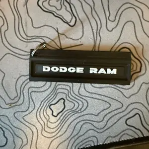 Classic Dodge Ram Tailgate Keychain