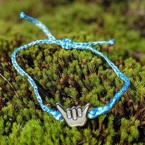 Hang Loose Bracelet – Shaka Spirit in Ocean Blues