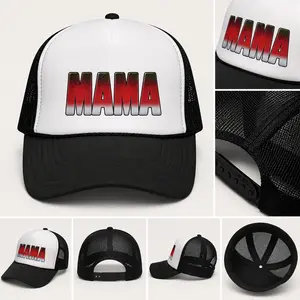 Sockeye Salmon Graphic MAMA Trucker Cap