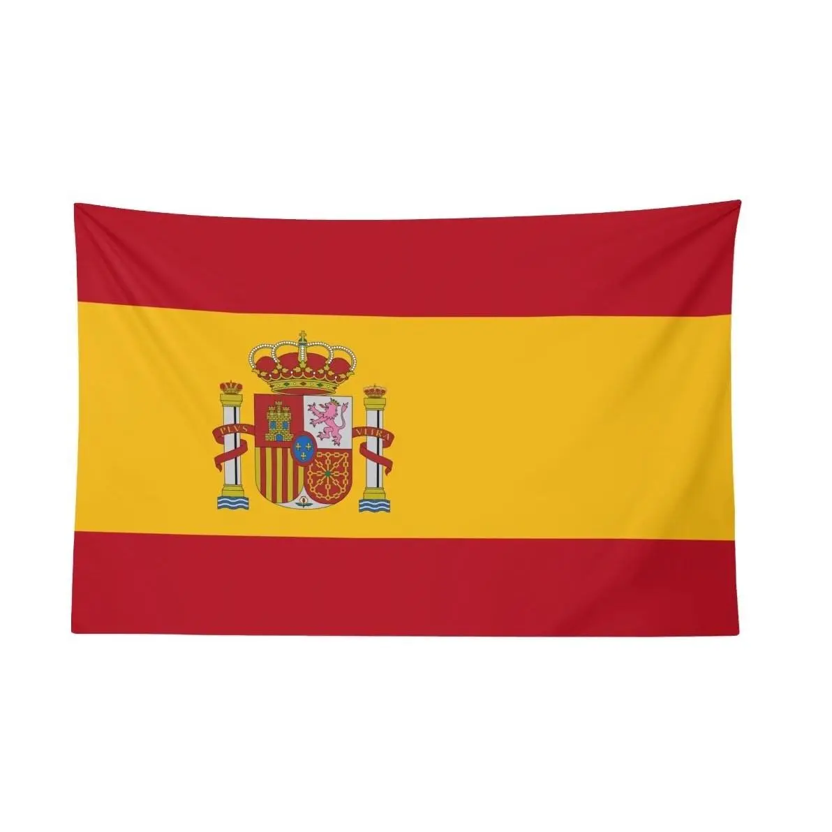 Spain National Flag Banner Tapestry - Home Decor, Home Supplies, Wedding Decoration, Wall Display, Halloween/Christmas Gift, 2026 Photo Backdrop