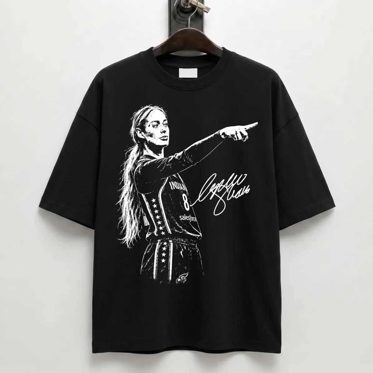Women's Graphic T-Shirt, Casual Comfortable 100% Cotton Shortsleeve Top, Basketball Fan Day Wear